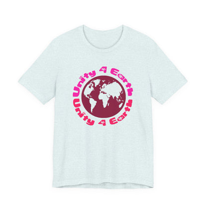 Unity 4 Earth Pink T-Shirt Short Sleeve