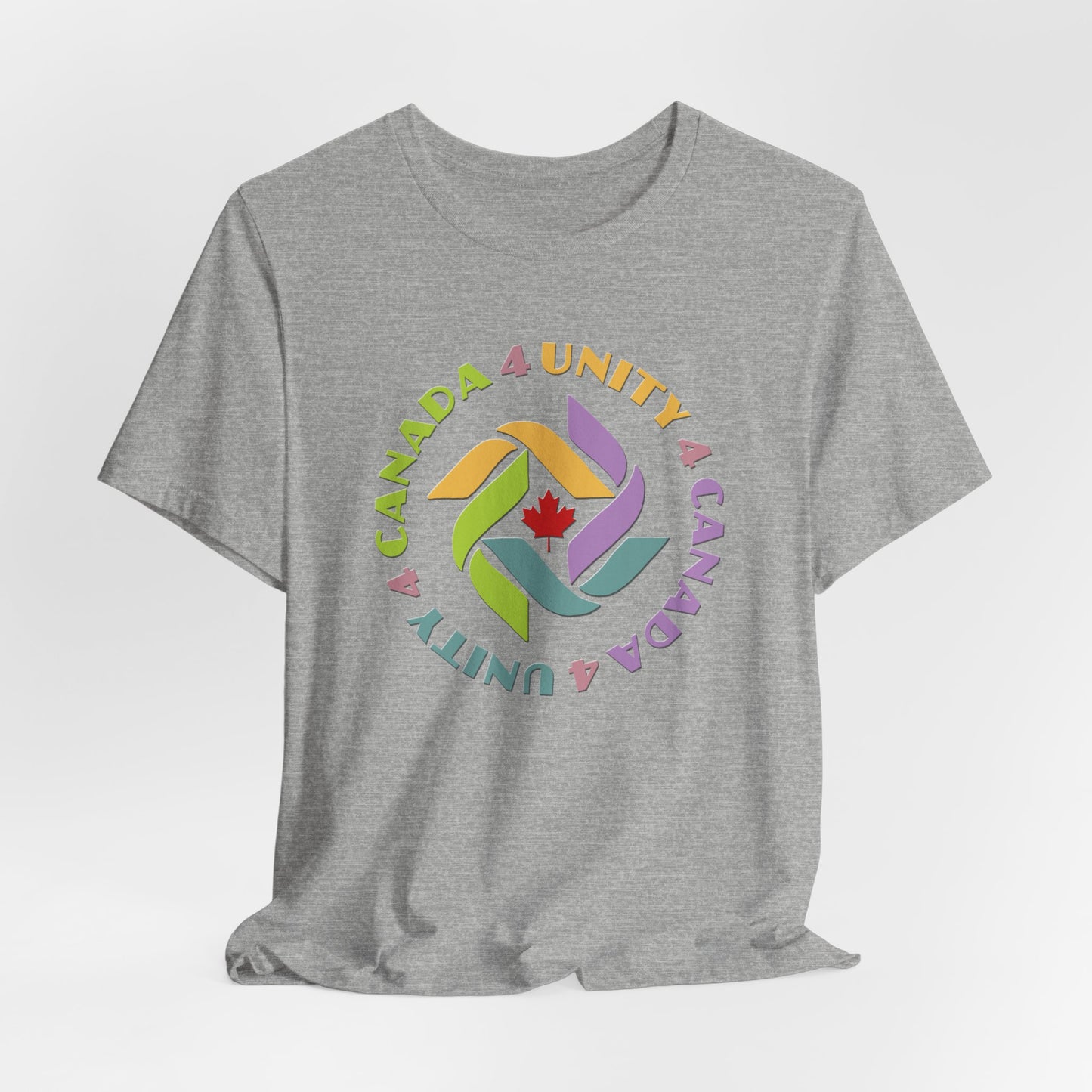 Unity 4 Canada  Pastel T-Shirt Short Sleeve