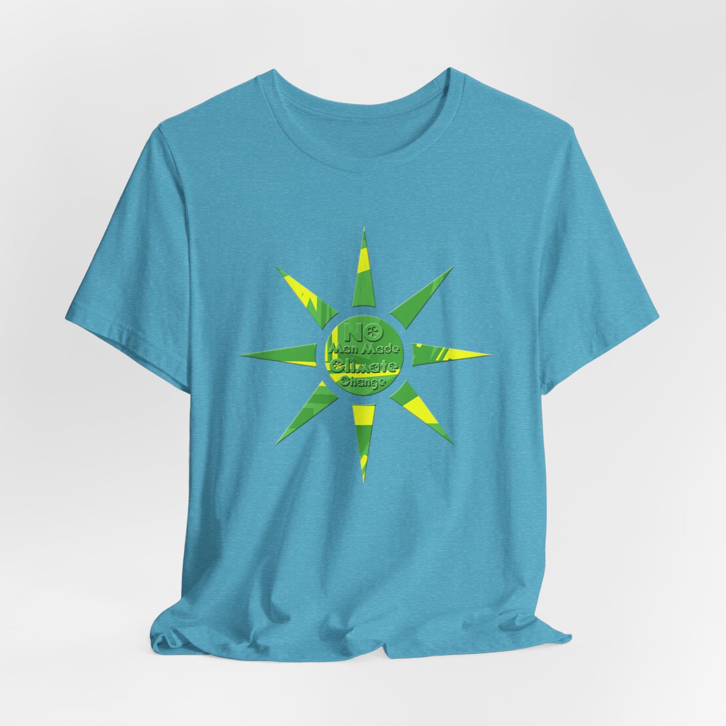 No Man Made Climate Change T-Shirt Short Sleeve