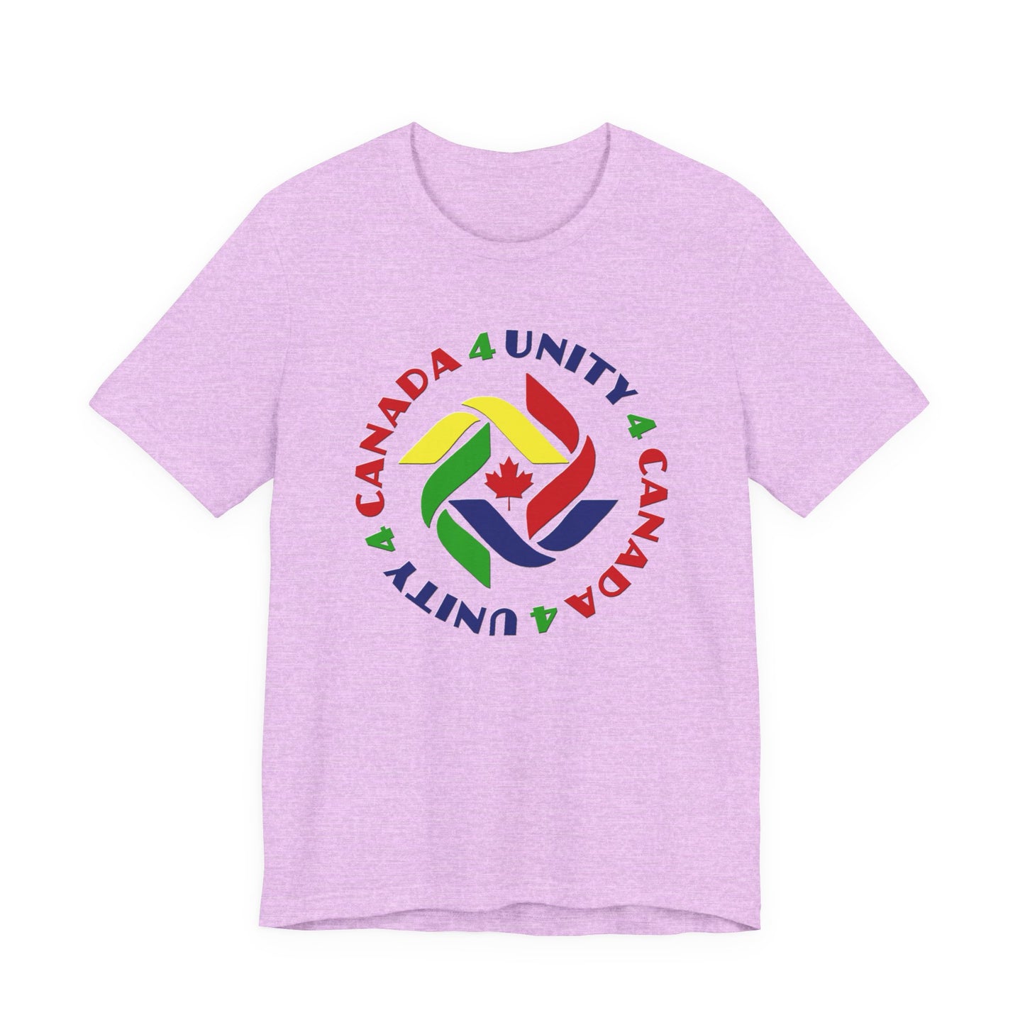 Unity 4 Canada Crayon Colours T-Shirt Short Sleeve