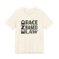 END RACE BASED LAW Grey T-Shirt Short Sleeve
