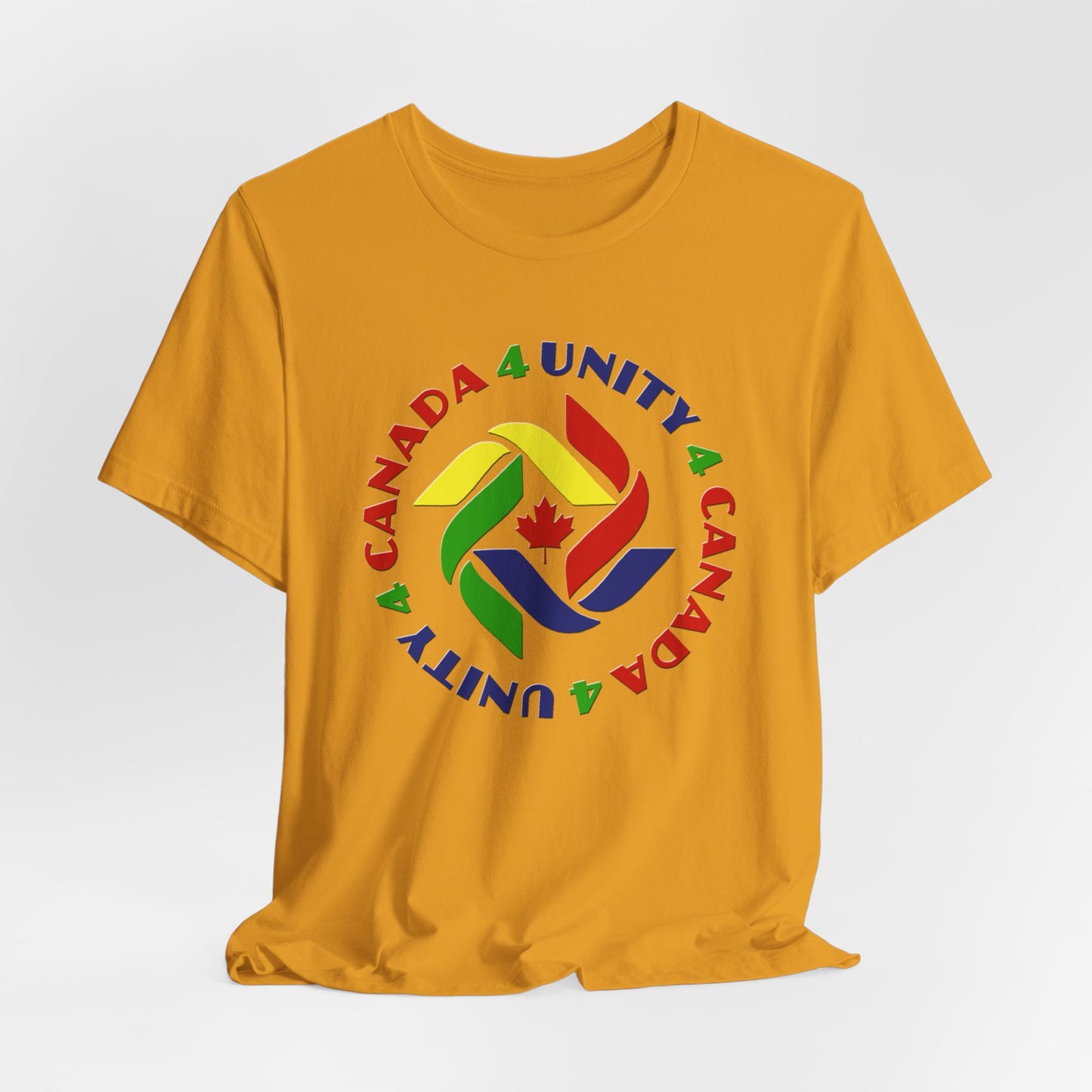 Unity 4 Canada Crayon Colours T-Shirt Short Sleeve