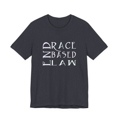 END RACE BASED LAW  Slim Pastel T-Shirt Short Sleeve