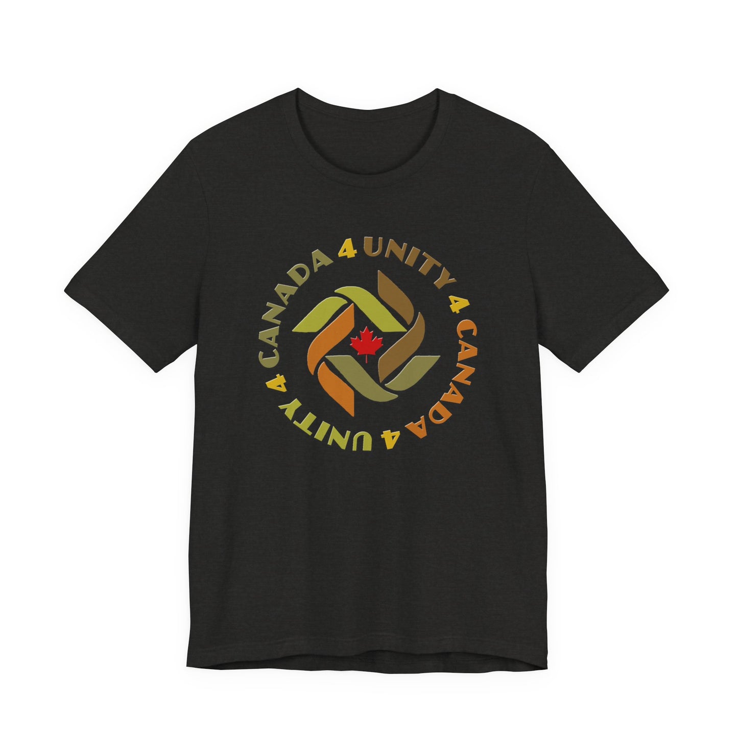 Unity 4 Canada Earth Tones T-Shirt Short Sleeve