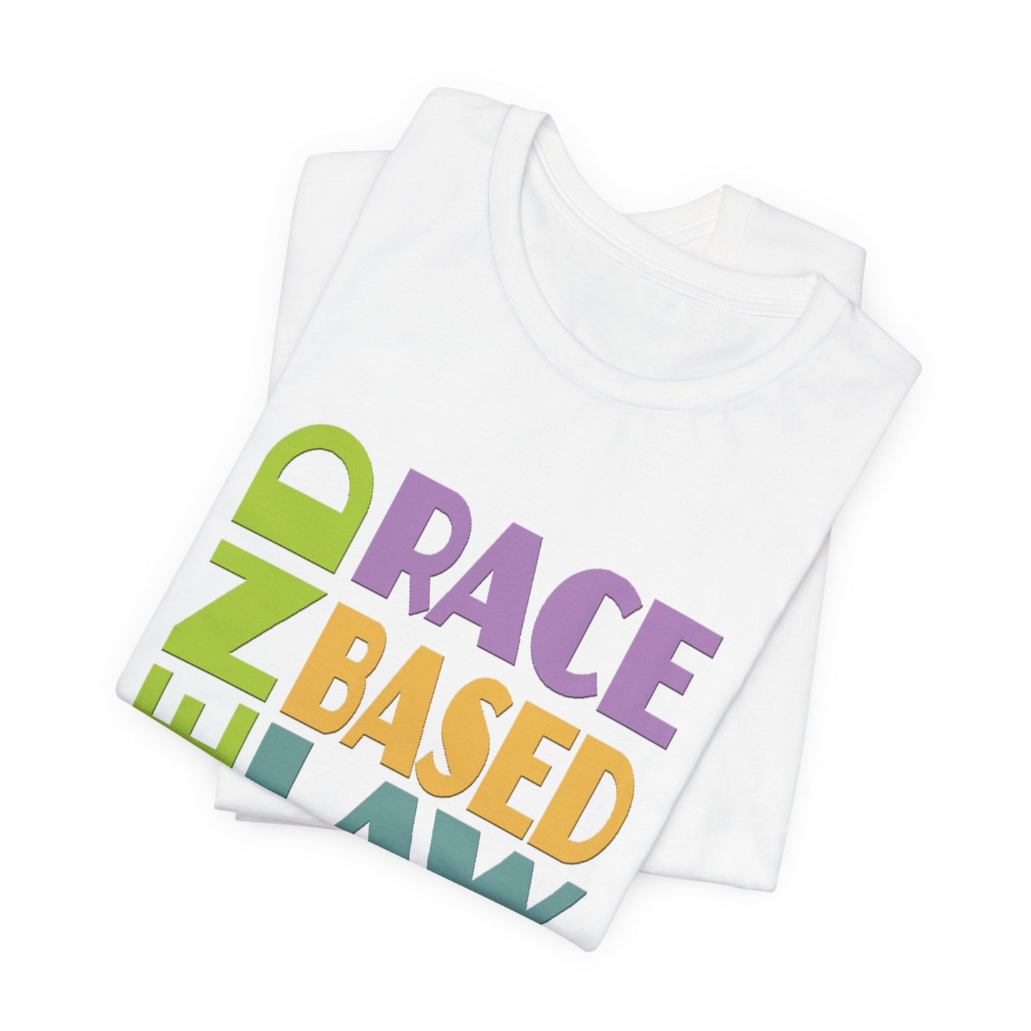 END RACE BASED LAW Pastel T-Shirt Short Sleeve