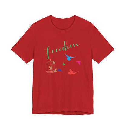 Freedom Birds T‑Shirt Short Sleeve