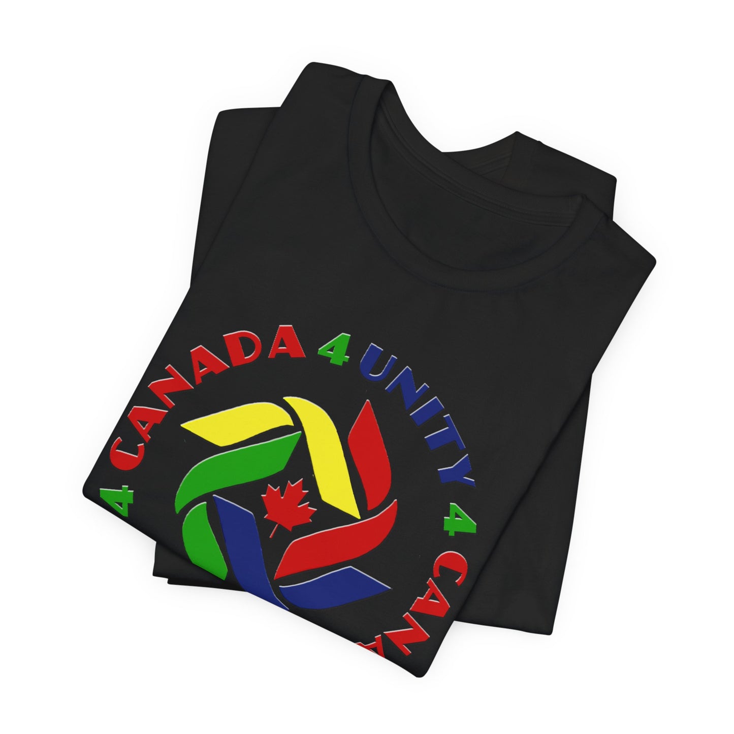 Unity 4 Canada Crayon Colours T-Shirt Short Sleeve
