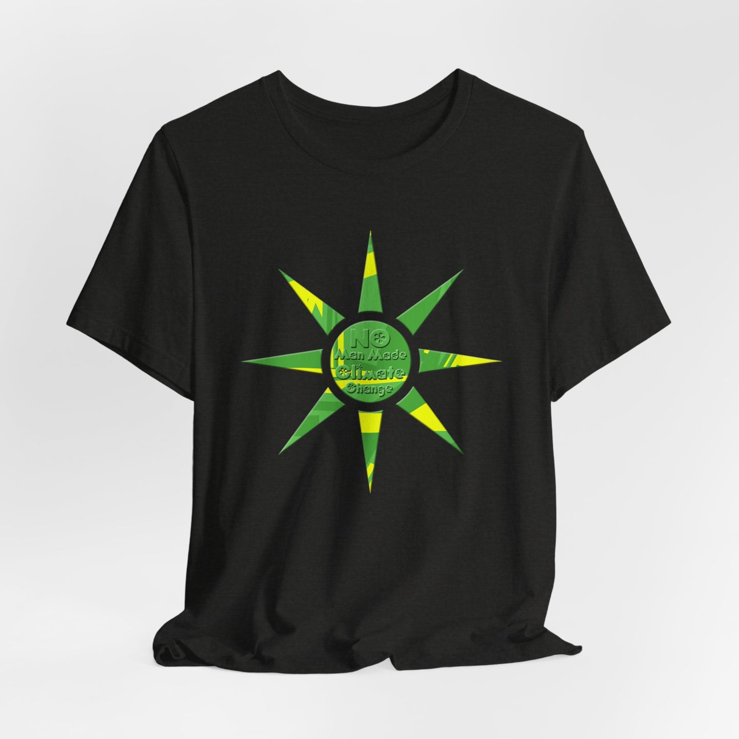 No Man Made Climate Change T-Shirt Short Sleeve