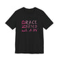END RACE BASED LAW Slim Pink T-Shirt Short Sleeve