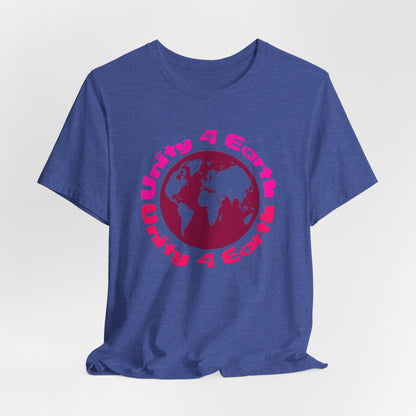 Unity 4 Earth Pink T-Shirt Short Sleeve