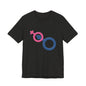 Man In Woman T-Shirt Short Sleeve