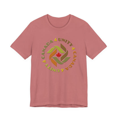 Unity 4 Canada Earth Tones T-Shirt Short Sleeve
