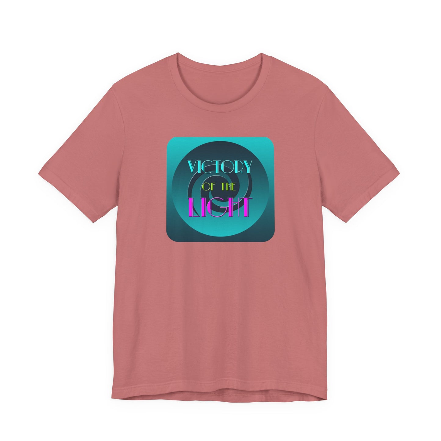 Victory Of The Light Art Deco T-Shirt Short Sleeve