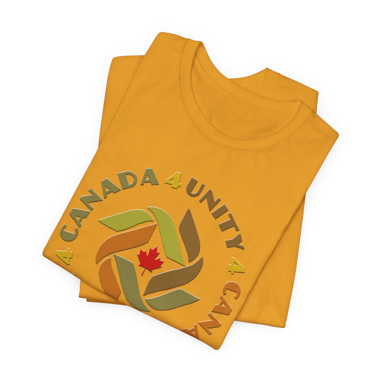 Unity 4 Canada Earth Tones T-Shirt Short Sleeve