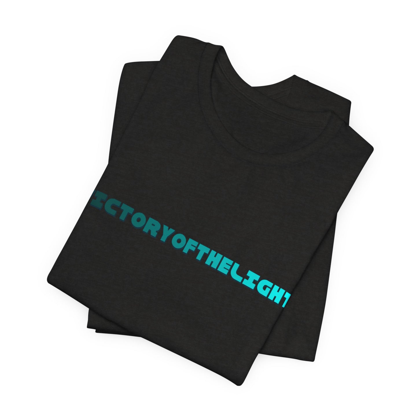 Victory Of The Light  Blue Banner T-Shirt Short Sleeve