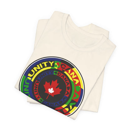 Unity 4 Canada Multi Colour T-Shirt Short Sleeve
