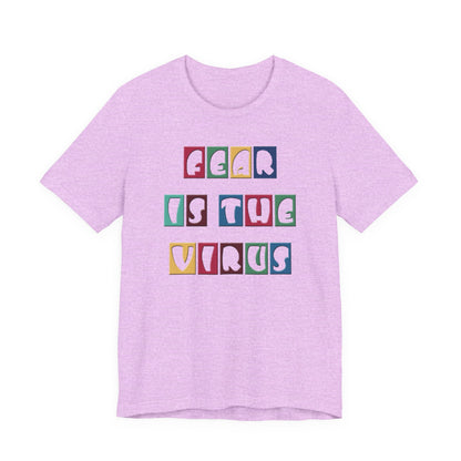 Fear Is The Virus 8 Multi Colour T-Shirt Short Sleeve