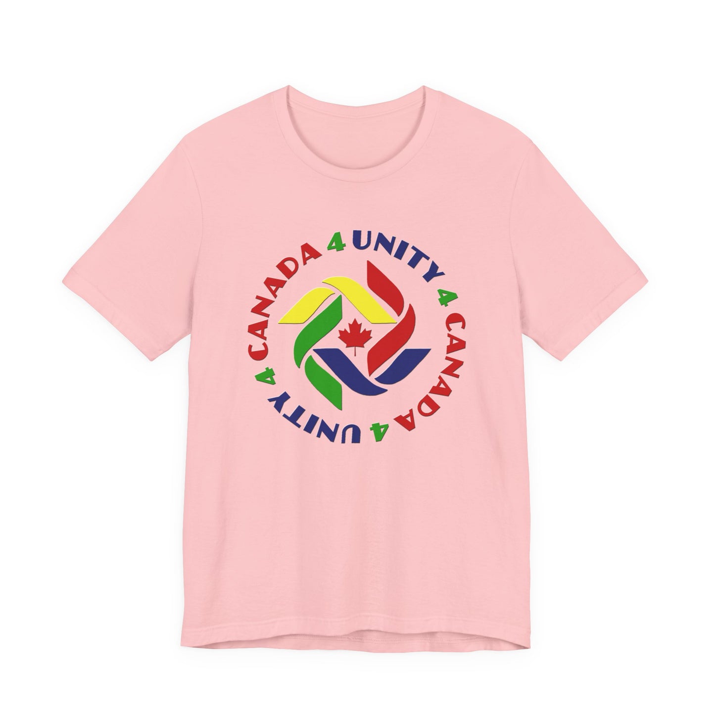 Unity 4 Canada Crayon Colours T-Shirt Short Sleeve
