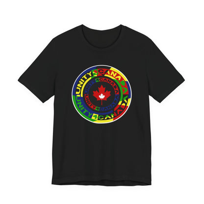 Unity 4 Canada Multi Colour T-Shirt Short Sleeve