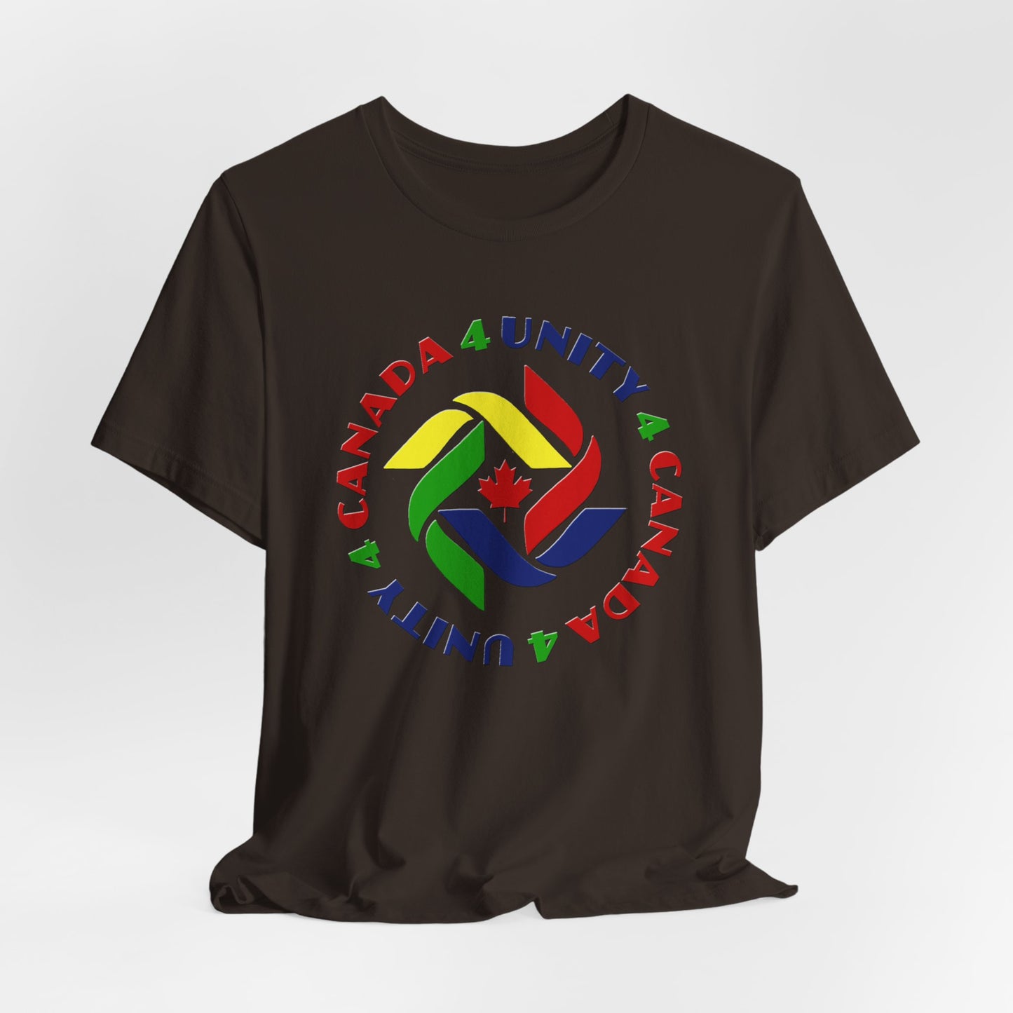 Unity 4 Canada Crayon Colours T-Shirt Short Sleeve