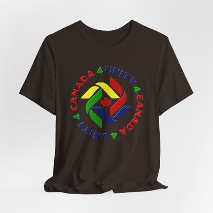 Unity 4 Canada Crayon Colours T-Shirt Short Sleeve