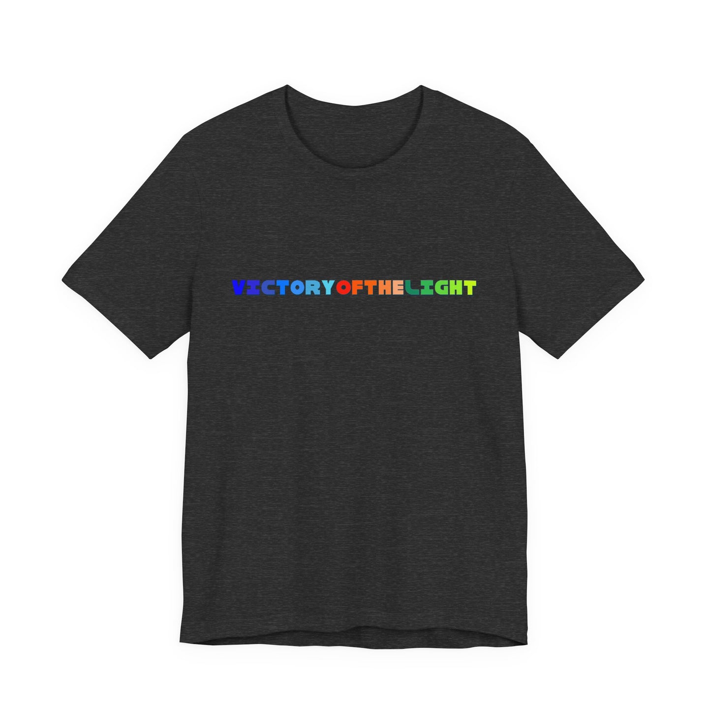 Victory Of The Light Multi Colour Banner T-Shirt Short Sleeve