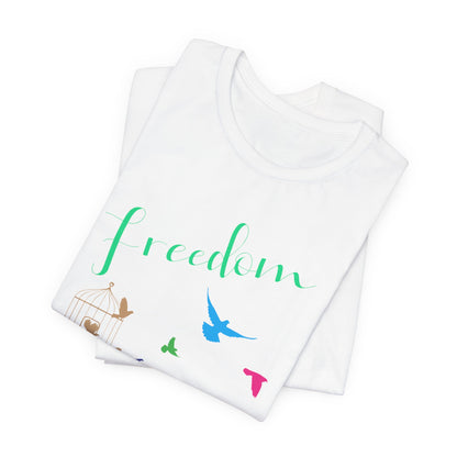 Freedom Birds T‑Shirt Short Sleeve