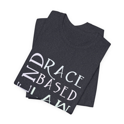 END RACE BASED LAW  Slim Pastel T-Shirt Short Sleeve