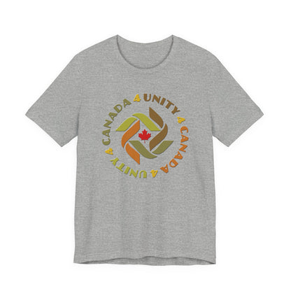 Unity 4 Canada Earth Tones T-Shirt Short Sleeve