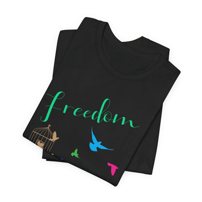 Freedom Birds T‑Shirt Short Sleeve