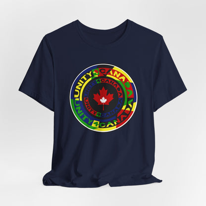 Unity 4 Canada Multi Colour T-Shirt Short Sleeve