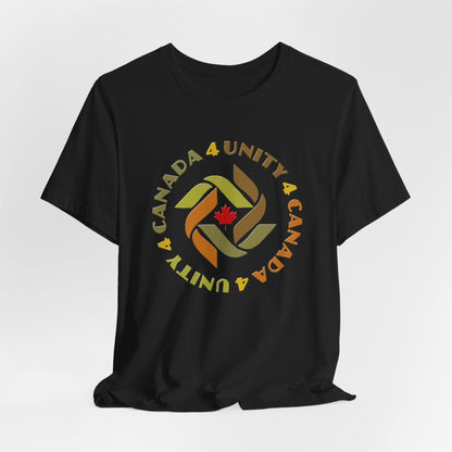 Unity 4 Canada Earth Tones T-Shirt Short Sleeve