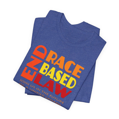 END RACE BASED LAW Canada Sunset T-Shirt Short Sleeve