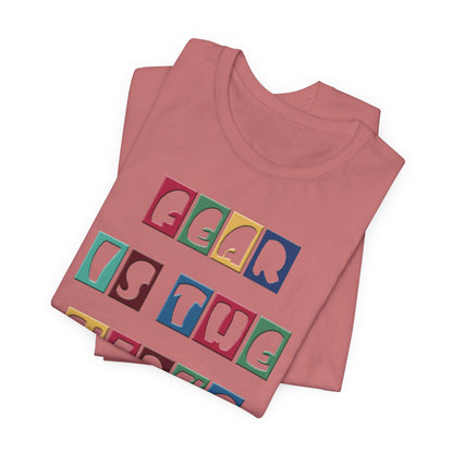 Fear Is The Virus 8 Multi Colour T-Shirt Short Sleeve