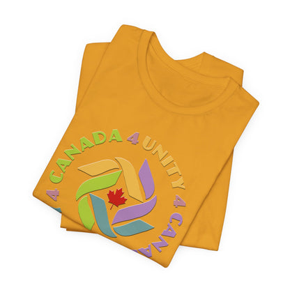Unity 4 Canada  Pastel T-Shirt Short Sleeve