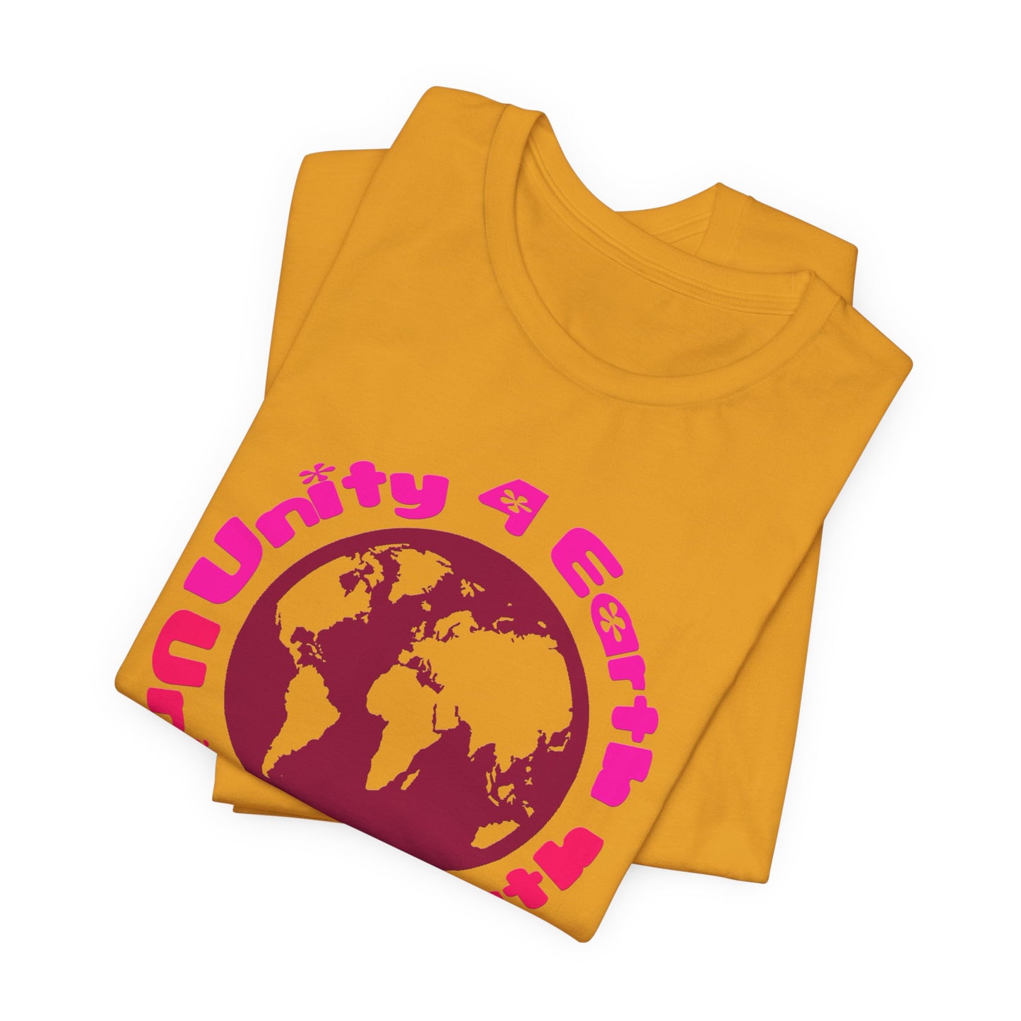 Unity 4 Earth Pink T-Shirt Short Sleeve