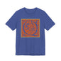Q Scroll Orange T-Shirt Short Sleeve