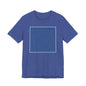 Q Scroll Blue T-Shirt Short Sleeve