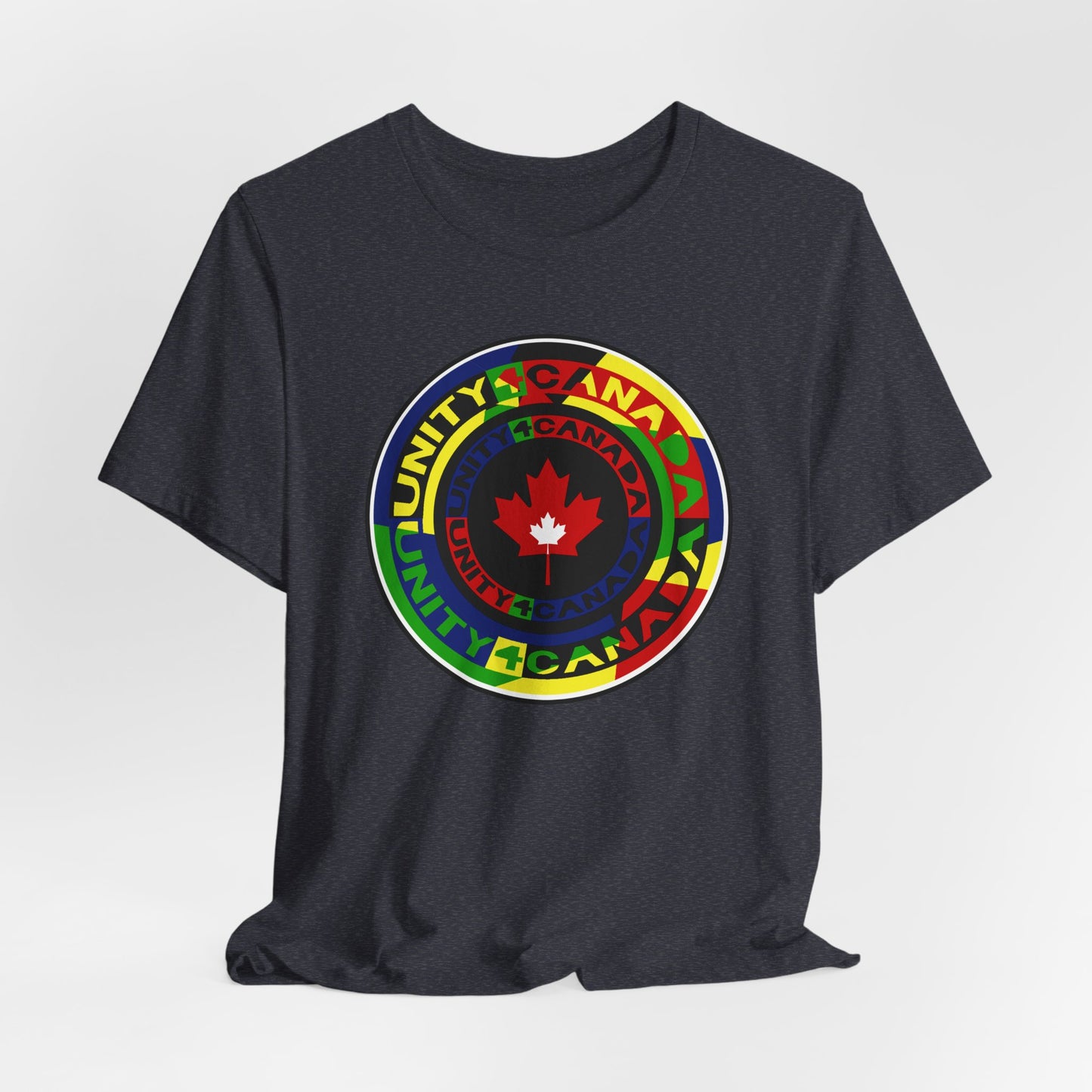 Unity 4 Canada Multi Colour T-Shirt Short Sleeve