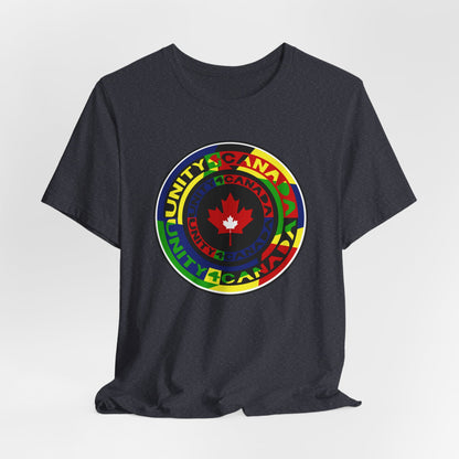 Unity 4 Canada Multi Colour T-Shirt Short Sleeve