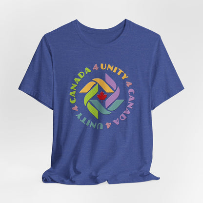 Unity 4 Canada  Pastel T-Shirt Short Sleeve