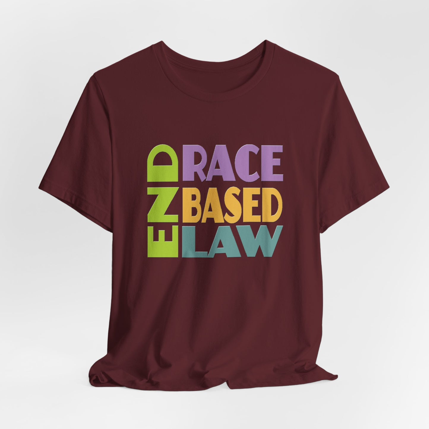 END RACE BASED LAW Pastel T-Shirt Short Sleeve