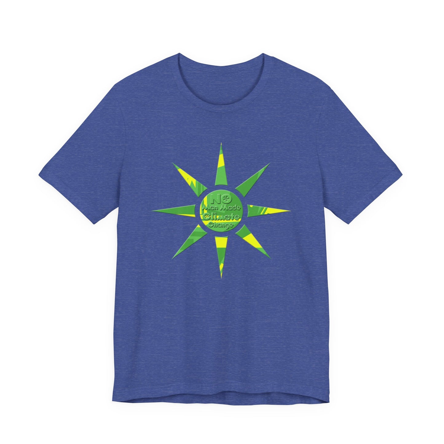 No Man Made Climate Change T-Shirt Short Sleeve