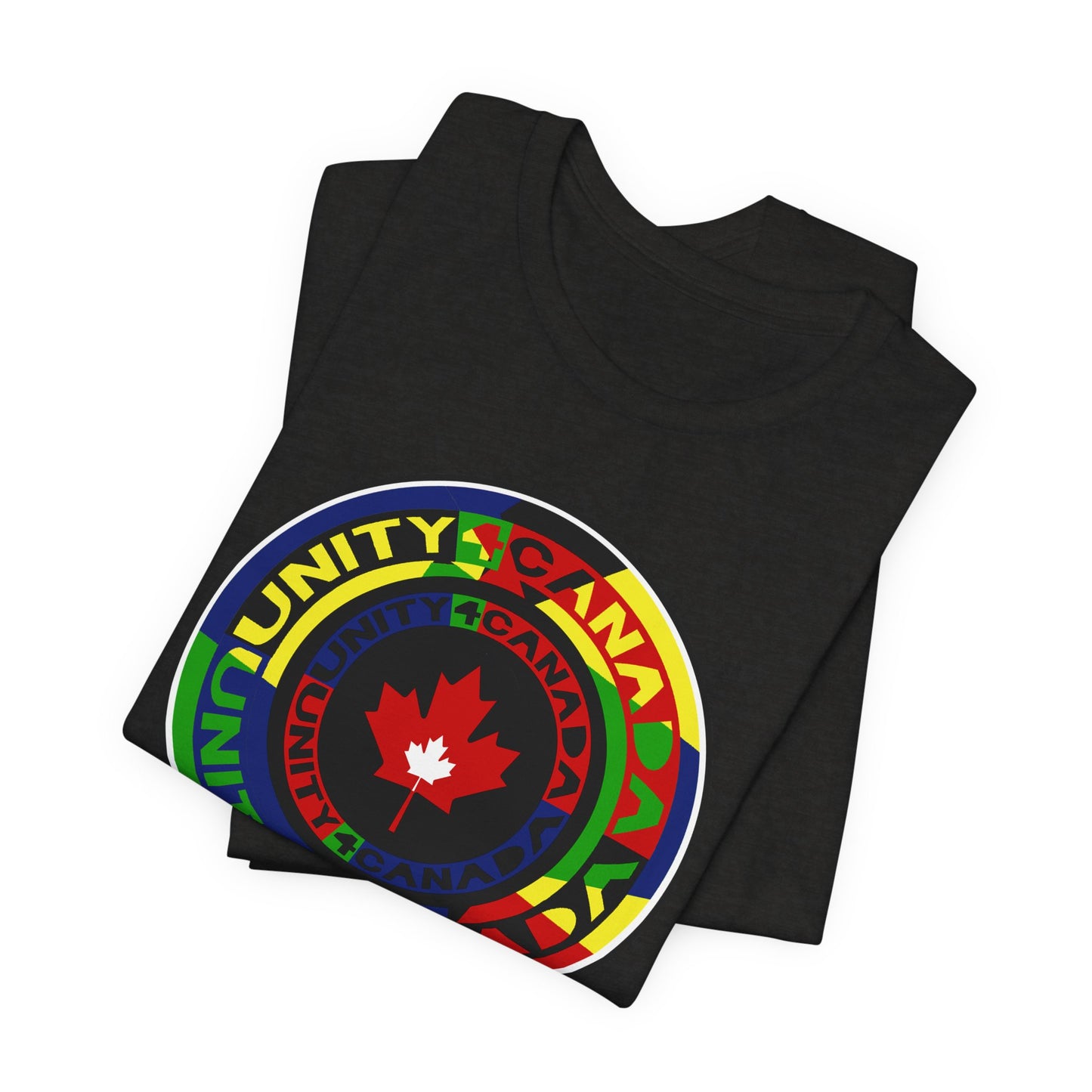 Unity 4 Canada Multi Colour T-Shirt Short Sleeve