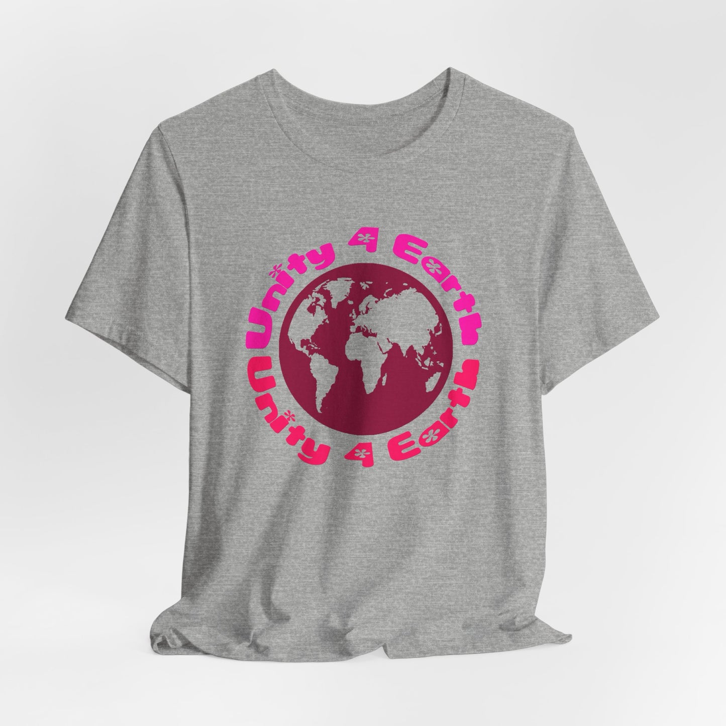 Unity 4 Earth Pink T-Shirt Short Sleeve