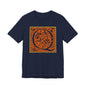 Q Scroll Orange T-Shirt Short Sleeve