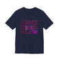 END RACE BASED LAW Purple T-Shirt Short Sleeve