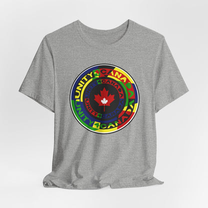 Unity 4 Canada Multi Colour T-Shirt Short Sleeve