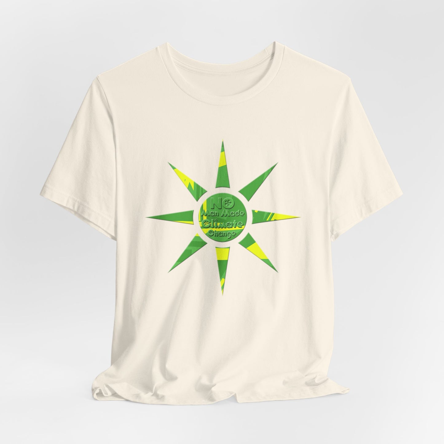 No Man Made Climate Change T-Shirt Short Sleeve
