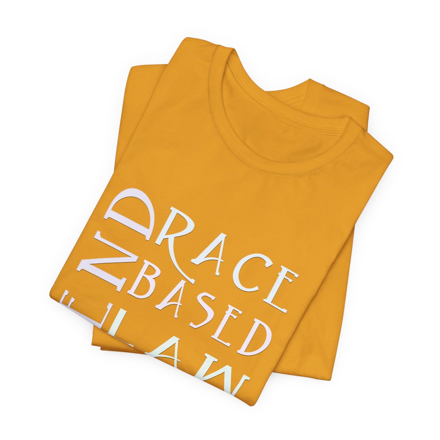 END RACE BASED LAW  Slim Pastel T-Shirt Short Sleeve